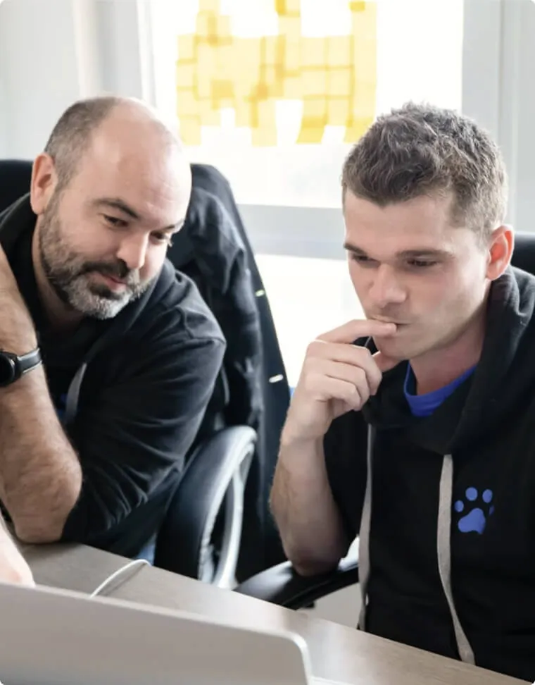 Stephane Ibos and Arnaud Lachaume